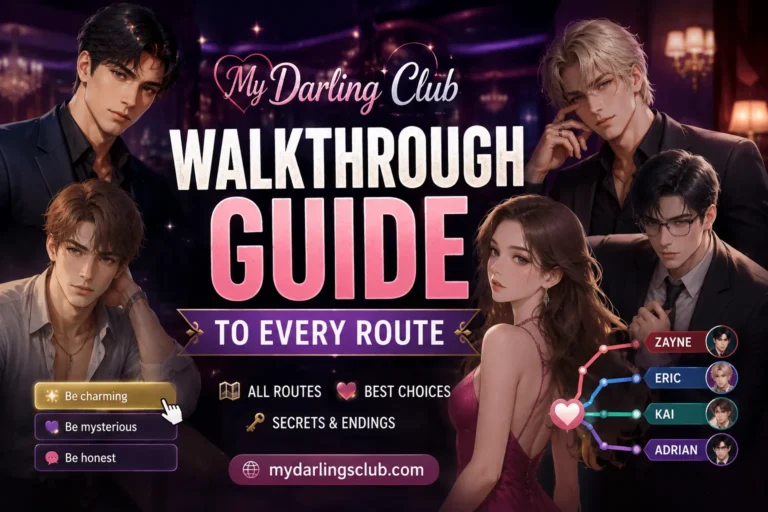 My Darling Club Walkthrough Guide – Complete Route & Choices
